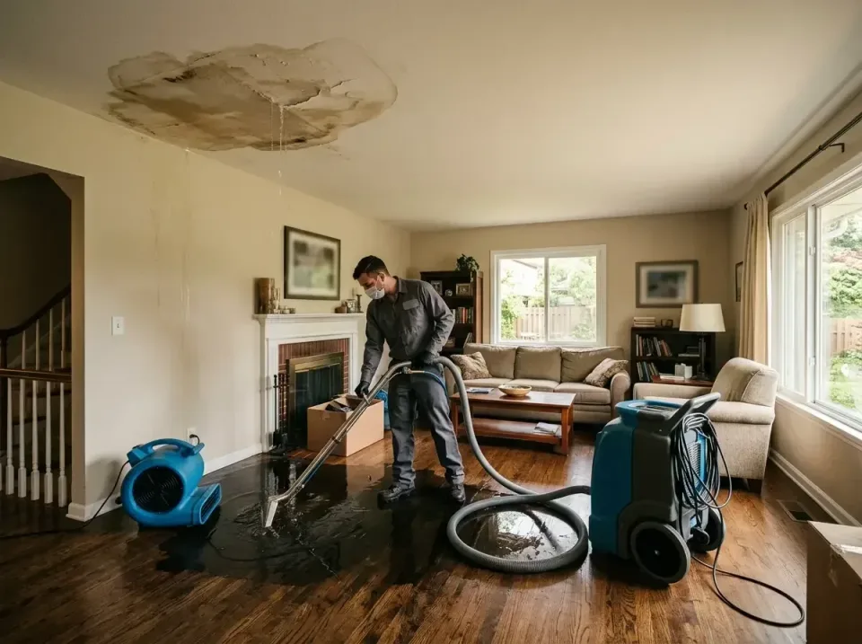 attic-pipe-burst-ceiling-drip-008 — frequently asked questions, Water Damage Restoration & Carpet Care in San Leon, TX